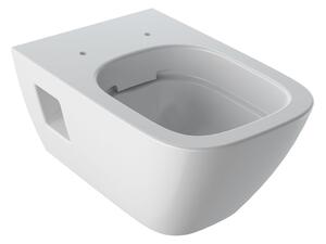 Geberit Závěsné WC Selnova Square, 33 × 35 × 54 cm, bez splachovacího kruhu
