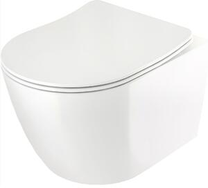 Camargue Paris Závěsné WC se sedátkem 2.0, 35 × 36 × 50 cm, bez splachovacího kruhu