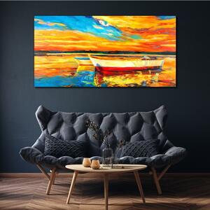 Obraz na plátně Obraz na plátně Port Sunset Sky