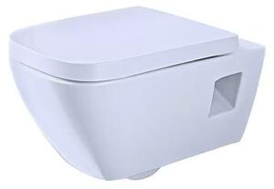 Geberit Renova Plan Závěsné WC se sedátkem, 43 × 39 × 57 cm, bez splachovacího kruhu, softclose