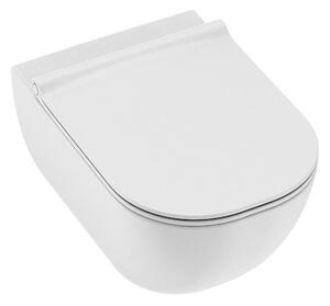 JIKA Mio Závěsné WC se sedátkem Rimless, 35 × 36 × 53 cm, bez splachovacího kruhu