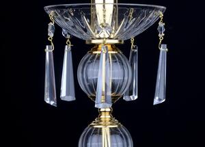 1 bulb Brass design table lamp