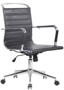 Kancelářská židle Barton ~ kůže Barva Černá