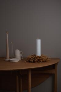 Ester&Erik Adventní svíčka Pillar Calendar - Pure White ER135