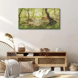 Obraz na plátně Obraz na plátně Lesní skalní příroda