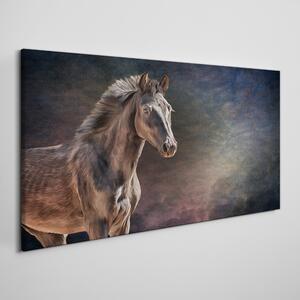 Obraz na plátně Obraz na plátně Abstraktní zvířecí koně