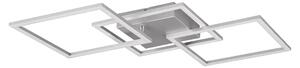Trio Leuchten TRAIL LED stropní svítidlo stříbrné, 3550 lm, 31 W