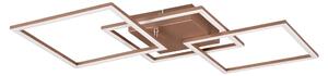 Trio Leuchten TRAIL LED stropní svítidlo coffee, 3550 lm, 31 W