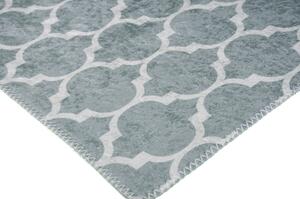 Světle šedo-krémový pratelný koberec 180x120 cm - Vitaus