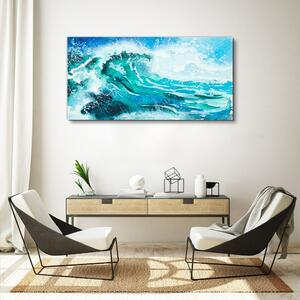 Obraz na plátně Obraz na plátně Mořské vlny volně žijících živočichů