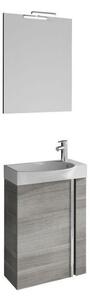 Riva Elegance Koupelnový set, 45 cm, dřevotříska, šedý