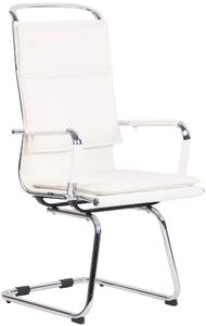 Rokovací konferenční židle Bedford ~ kůže Barva Bílá