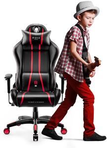 Dětská herní židle Diablo X-One 2.0 Kids Size: černo-červene Diablochairs