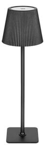Stolní lampa REBEL RB-6304-B , dotyková, regulace, USB-C, černá