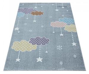 Vopi | Dětský koberec Lucky 3611 grey - 140 x 200 cm