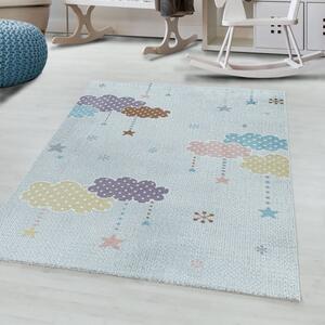Vopi | Dětský koberec Lucky 3611 white - 140 x 200 cm