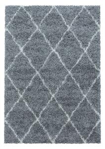 Vopi | Kusový koberec Alvor shaggy 3401 grey - 140 x 200 cm