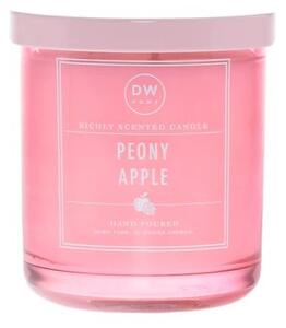 DW HOME Peony Apple Vonná svíčka ve skle, 258 g