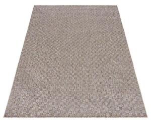 Makro Abra Kusový koberec venkovní VERANDA KM26A Sisalový hnědý Rozměr: 120x170 cm