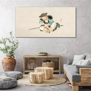 Obraz na plátně Obraz na plátně Moderní rybář