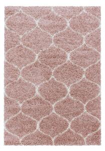 Vopi | Kusový koberec Salsa shaggy 3201 rose - 80 x 150 cm