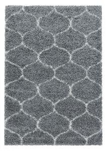 Vopi | Kusový koberec Salsa shaggy 3201 grey - 160 x 230 cm