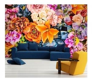 DIMEX | Vliesové fototapety na zeď Sušené květiny MS-5-0143 | 375 x 250 cm| vícebarevné