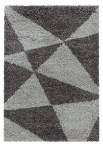 Vopi | Kusový koberec Tango shaggy 3101 taupe - 140 x 200 cm