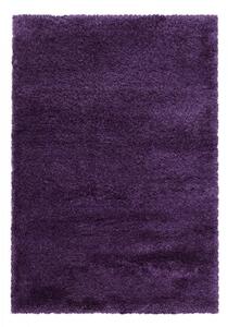 Vopi | Kusový koberec Fluffy shaggy 3500 lila - 140 x 200 cm