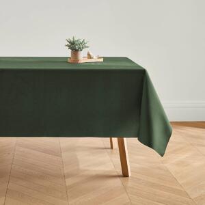 Jednobarevný nepropustný ubrus zelená 140x140 cm