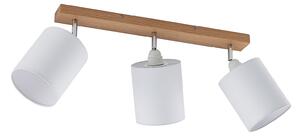 Stropní Lampa Lindby, Imarin, stmívatelné, Dřevo, Obývací pokoj, Dřevo, Skandinávský