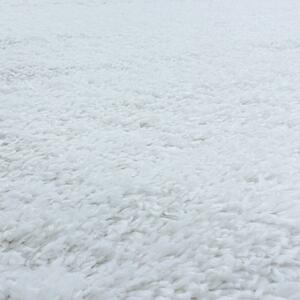 Vopi | Kusový koberec Fluffy shaggy 3500 white - 120 x 170 cm