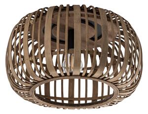 Stropní Lampa Lindby, Canyana, stmívatelné, Dřevo, Obývací pokoj, Dřevo, Venkovský / rustikální