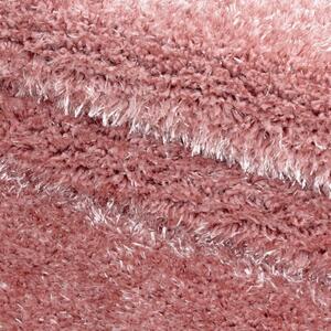 Vopi | Kusový koberec Brilliant shaggy 4200 rose - 60 x 110 cm
