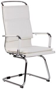 Rokovací konferenční židle Bedford ~ koženka Barva Bílá