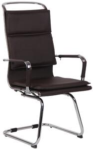 Rokovací konferenční židle Bedford ~ koženka Barva Tmavě hnědá