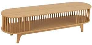 J-line Dřevěný TV stolek Vertical 150 x 40 cm