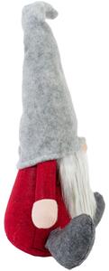 Tutumi, vánoční trpaslík 47cm 22623, šedá, CHR-09911