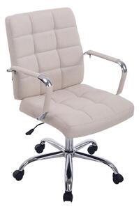 Kancelářská židle D-Pro látka Barva Krémová