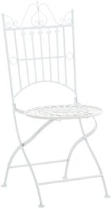 Kovová židle Sadao Barva Bílá