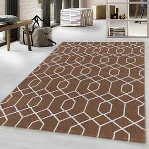 Vopi | Kusový koberec Efor 3713 copper - 80 x 150 cm