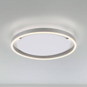 JUST LIGHT. GmbH LED stropní svítidlo Ritus, Ø 39,3 cm, hliník, stmívatelný, Hliník / šedá / zinek, Obývací pokoj / jídelna, Hliník, Moderní