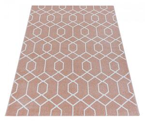 Vopi | Kusový koberec Efor 3713 rose - 140 x 200 cm