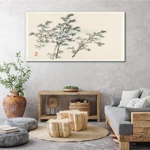 Obraz na plátně Obraz na plátně Asijské větve stromů
