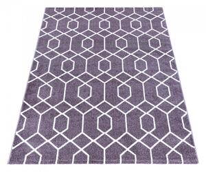 Vopi | Kusový koberec Efor 3713 violet - 140 x 200 cm