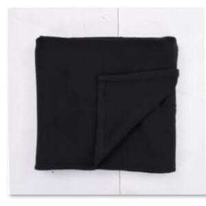 Prostěradla 2 ks polyesterový fleece 100 x 200 cm černá