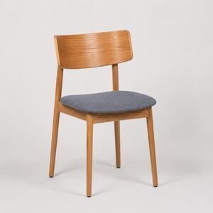 Stima Židle Bridge dubová Odstín: Dub, Látky: LUX jeans 33