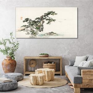 Obraz na plátně Obraz na plátně Abstrakce pobřeží stromu