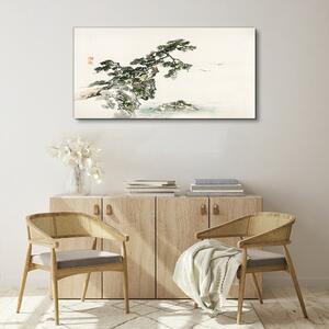 Obraz na plátně Obraz na plátně Abstrakce pobřeží stromu