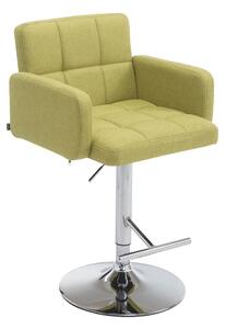 Barová židle DS1038899 látka Barva Zelená